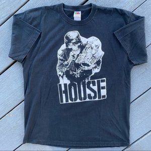 Vintage HOUSE Horror Movie XL T Shirt Evil Living Dead Night Day Dawn Return